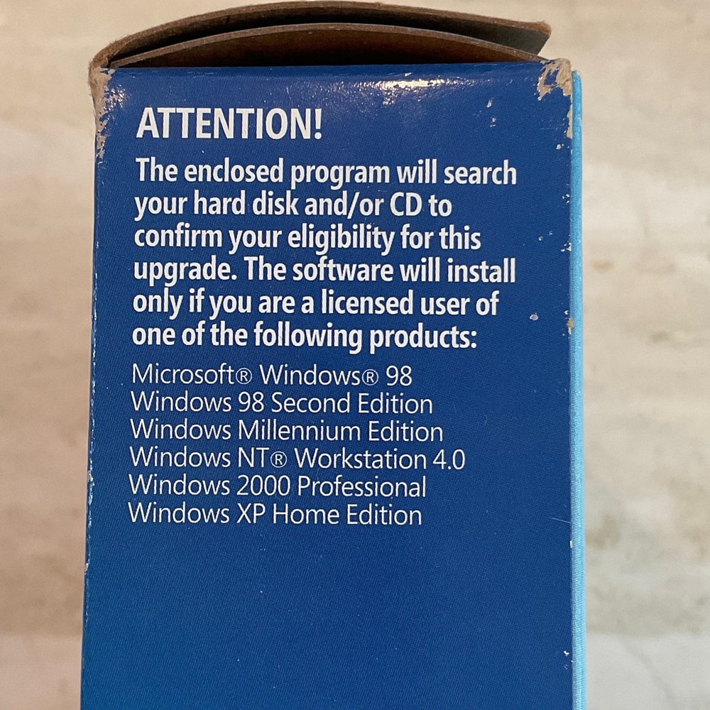 Microsoft Windows XP Professional Version 2002 Upgrade Operating System New - Picture 10 of 15